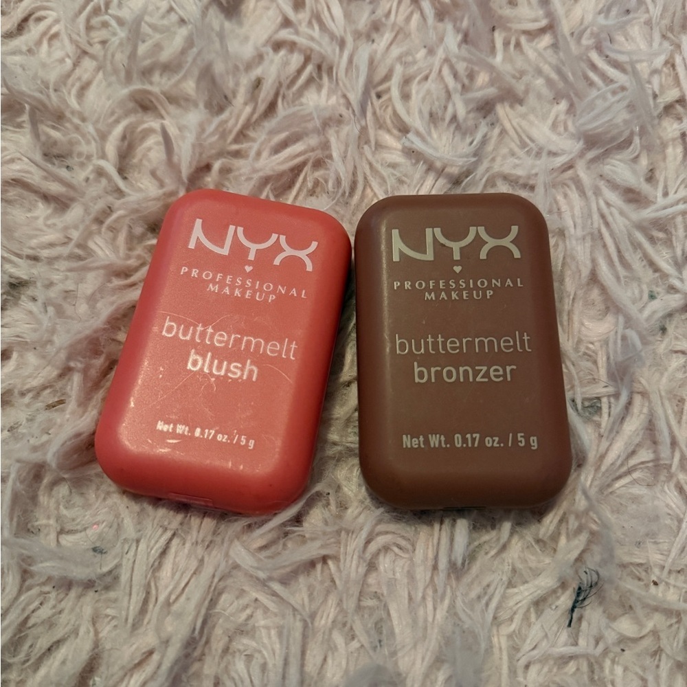 NYX Buttermelt Blush and Bronzer Set